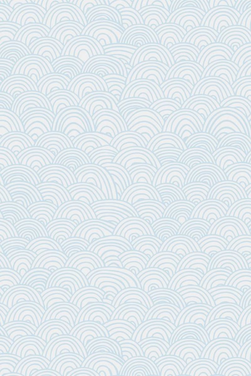 Pip Studio Shanghai Bows Non-Woven Wallpaper Blue