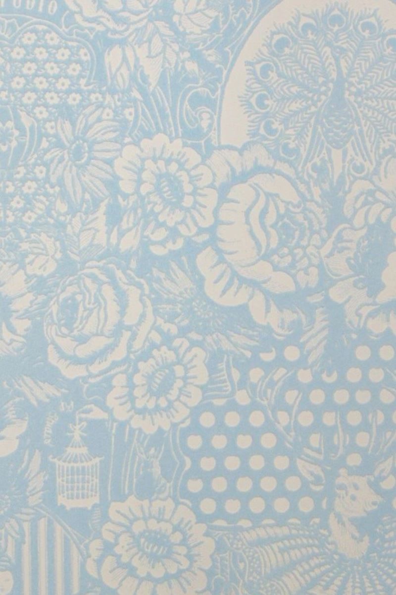 Pip Studio Deerest Peacock Wallpower Blue