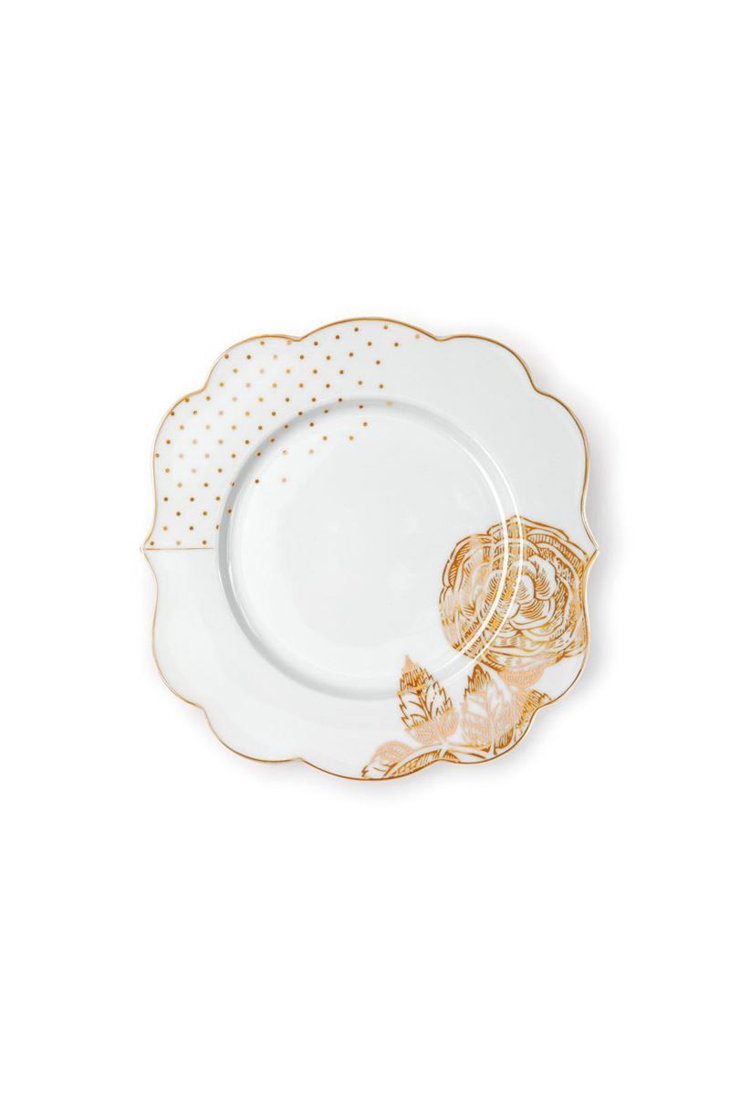 Royal White Pastry Plate 17 cm