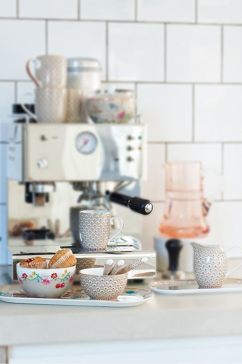 Floral Tasse klein Bloomingtales Khaki