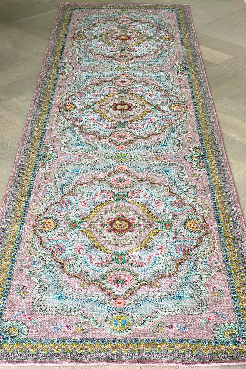 Tapis Coureur Majorelle par Pip Pastel Rose