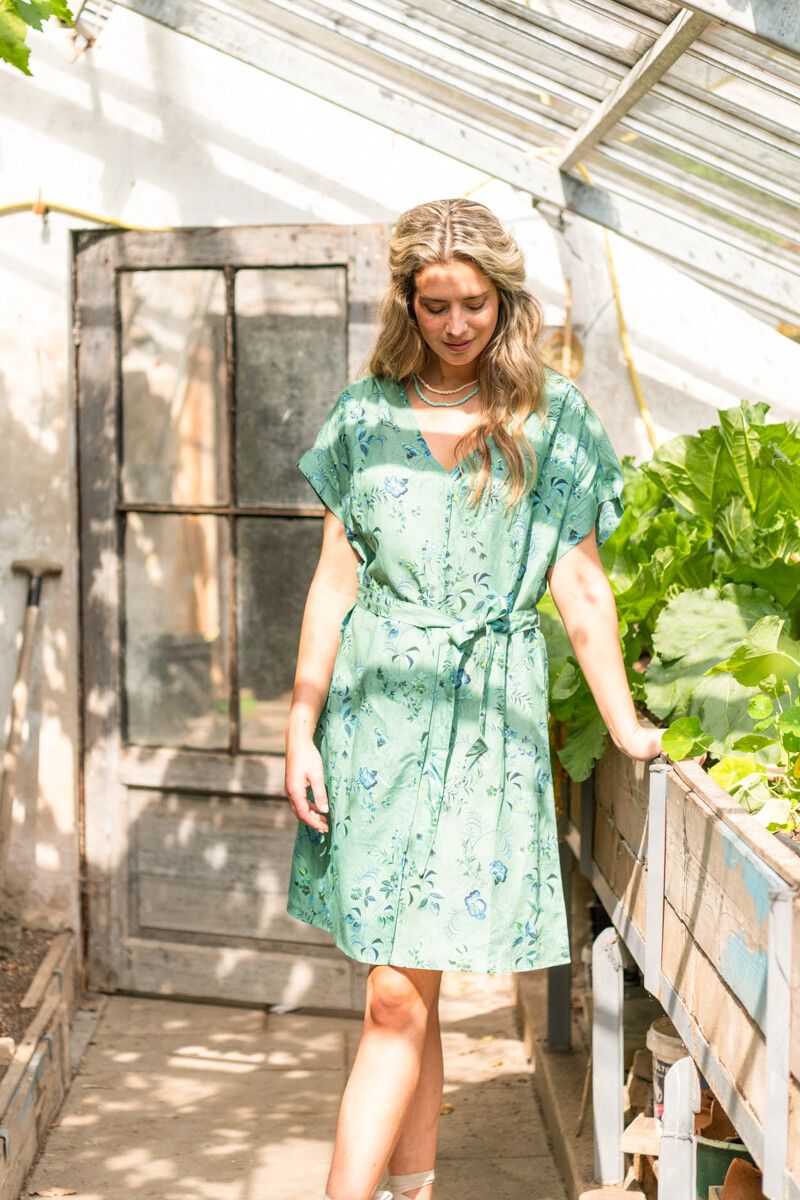 Tuniek Tokyo Blossom Groen