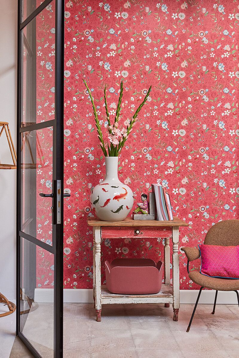 Wat leuk Atticus hardwerkend Pip Studio Spring to Life Behang red pink red pink | Pip Studio the  Official website