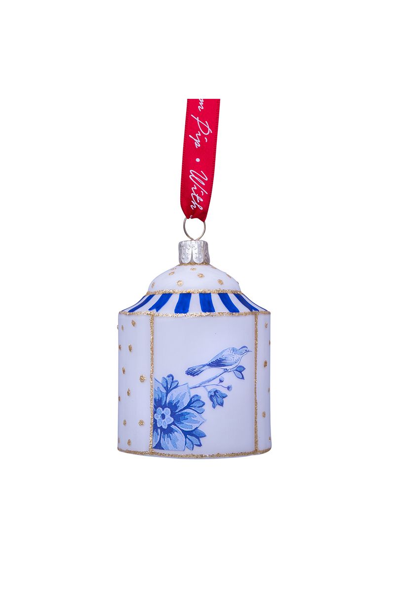 Ornament Glass Storage Jar 8 cm