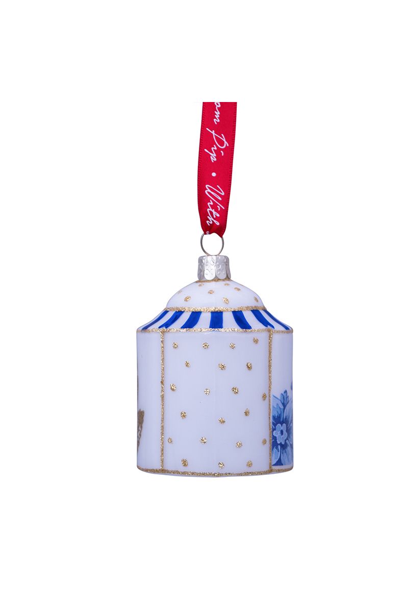 Ornament Glass Storage Jar 8 cm