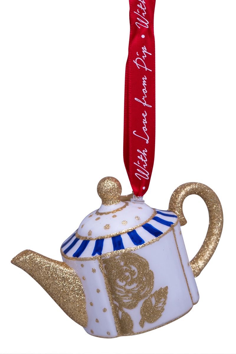 Ornament Glass Teapot 7 cm