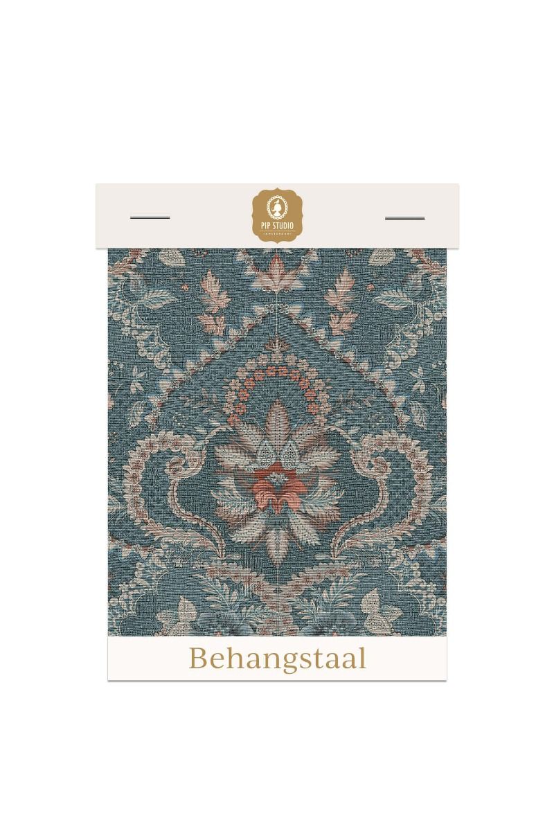 Behangstaal Saluti Denim Blauw