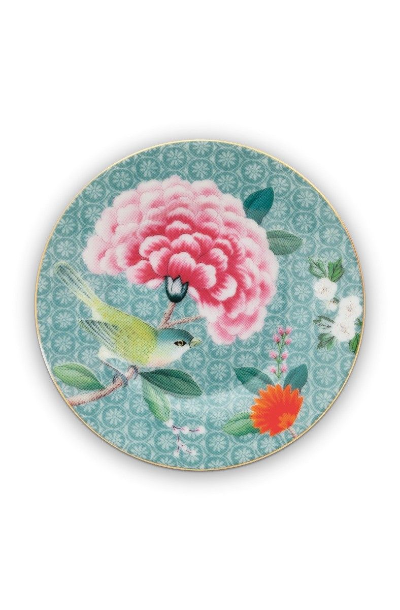 Blushing Birds Yellow Plate 17cm by Pip Studio - Twenty Six