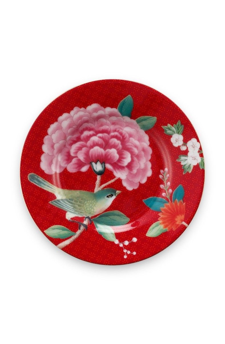 Blushing Birds Petit Four Rot 12 cm