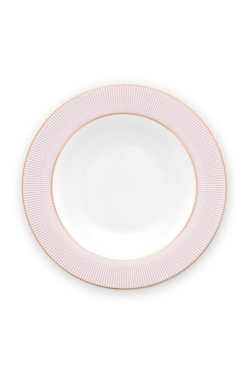 La Majorelle Deep Plate Pink 21.5 cm