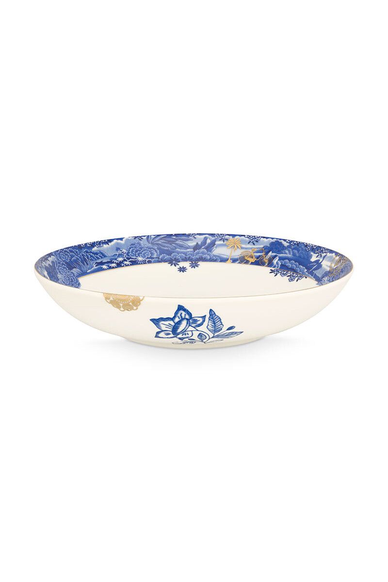 Heritage Suppenteller Grenze Blau 25.5 cm