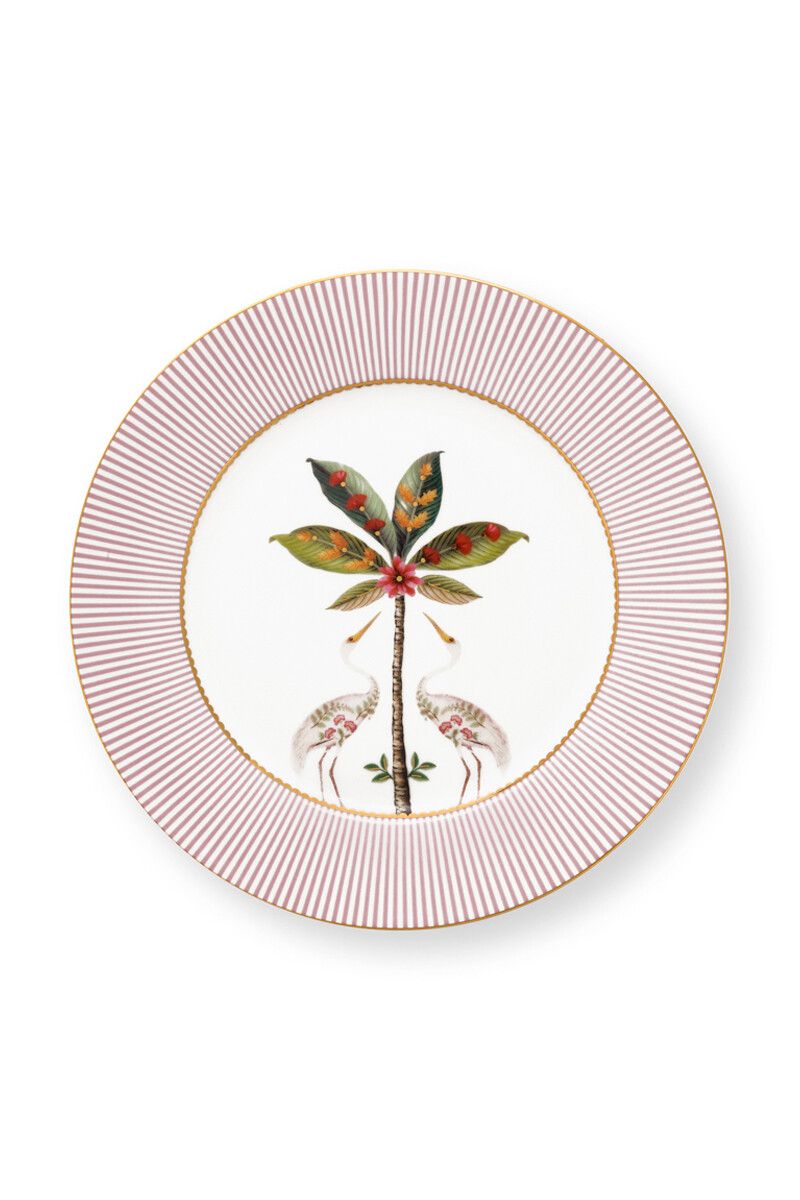 La Majorelle Breakfast Plate Pink 21 cm