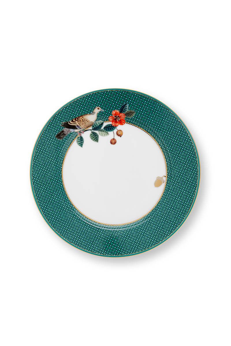 Winter Wonderland Pastry Plate Green 17 cm