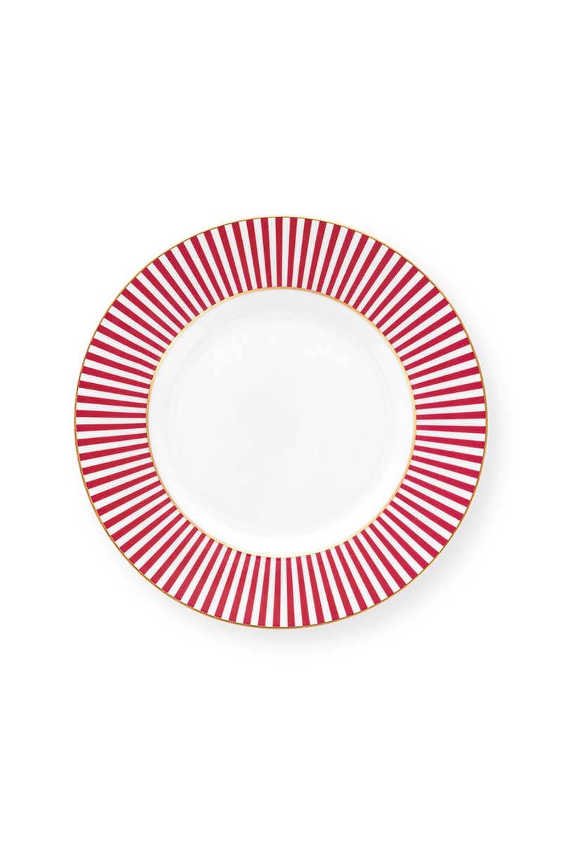 Royal Stripes Petit Four Dark Pink 12cm