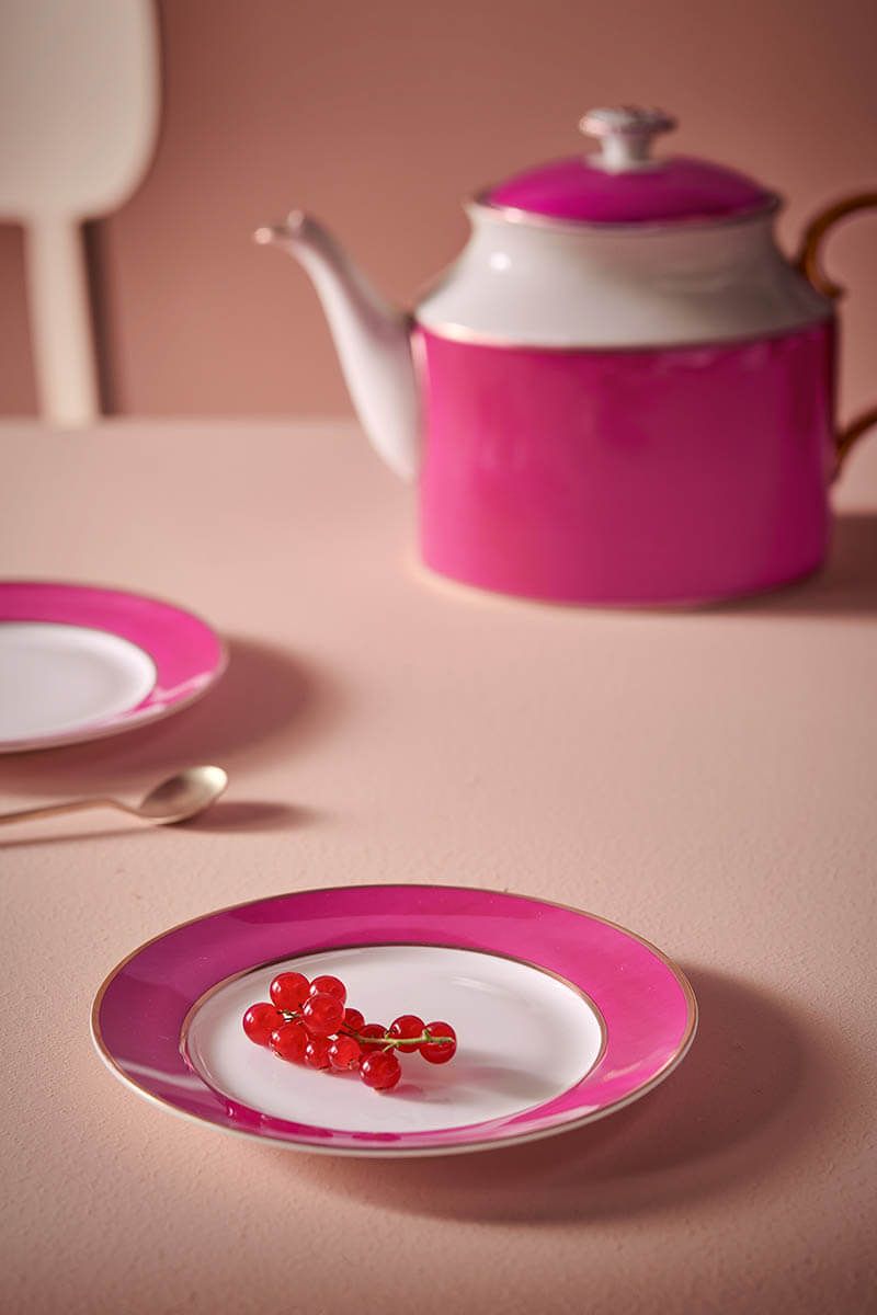 Pip Chique Pastry Plate Pink 17cm
