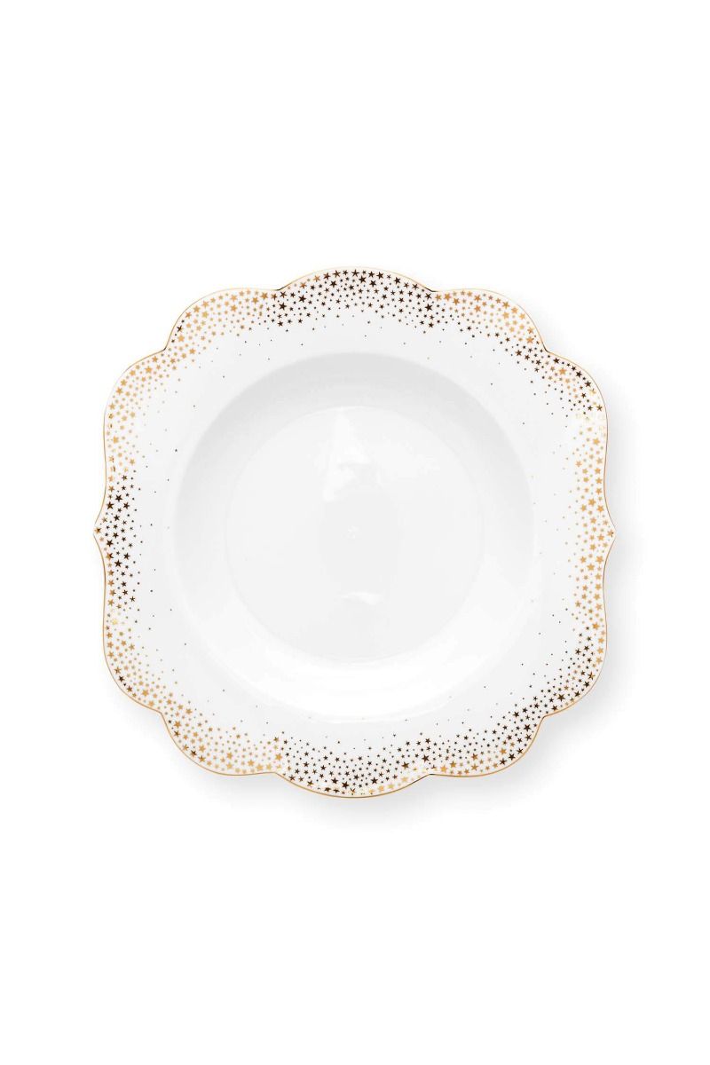 Royal Winter White Deep Plate 23.5cm