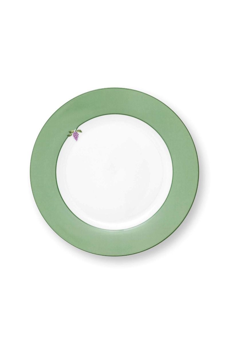 Breakfast Plate Lily&Lotus Uni Light Green 23cm