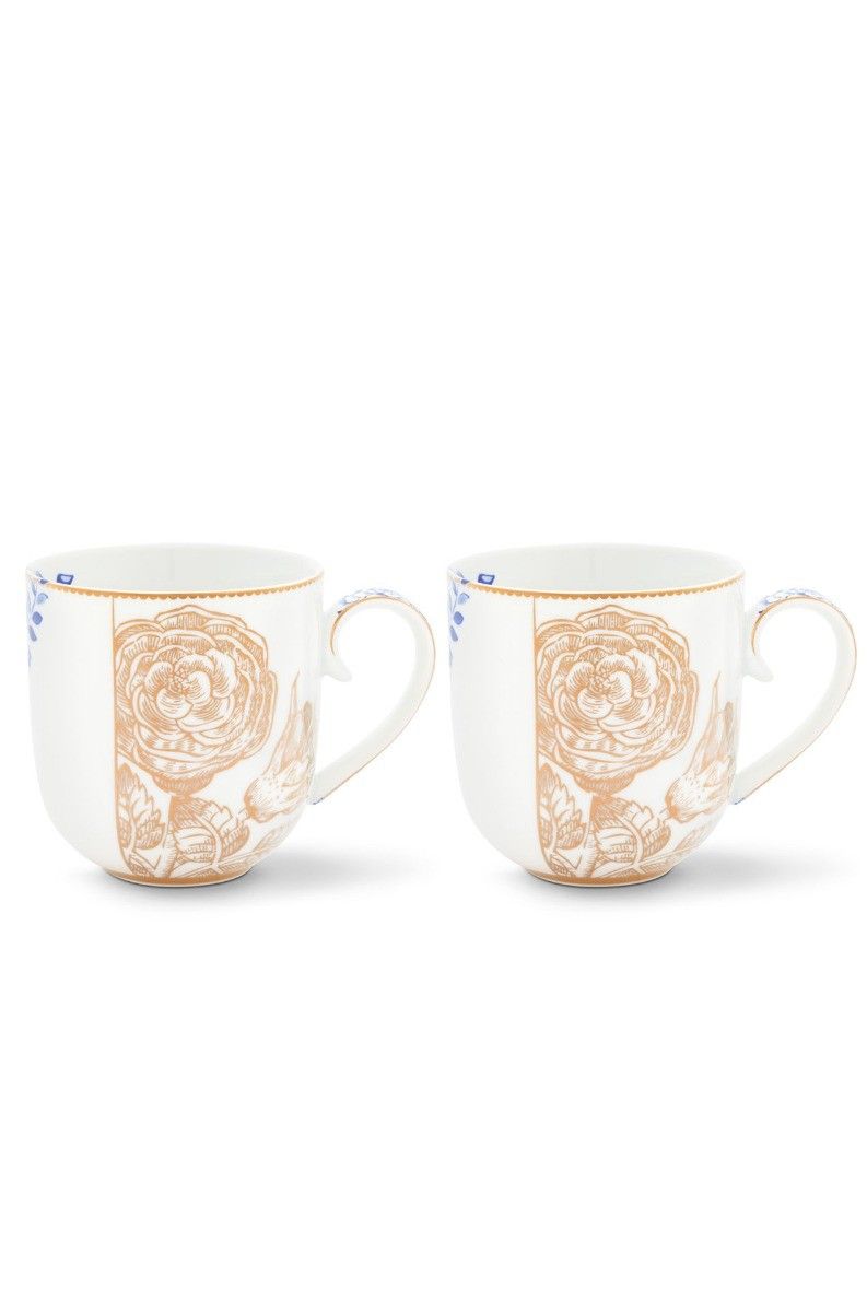 Royal White Set/2 Tassen groß
