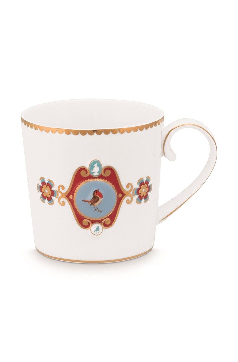 Love Birds Tasse Klein Weiß