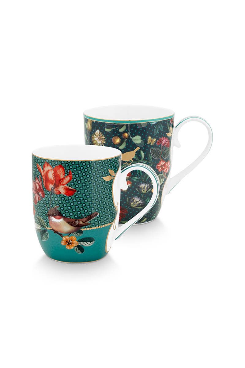 Klik kubiek pen Pip Studio Winter Wonderland Set/2 Mokken Klein Groen | Pip Studio the  Official website