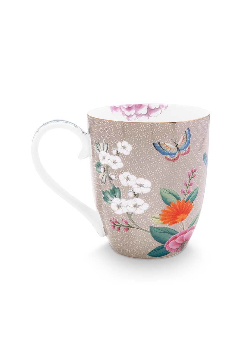Mug XL Blushing Birds Khaki 450ml
