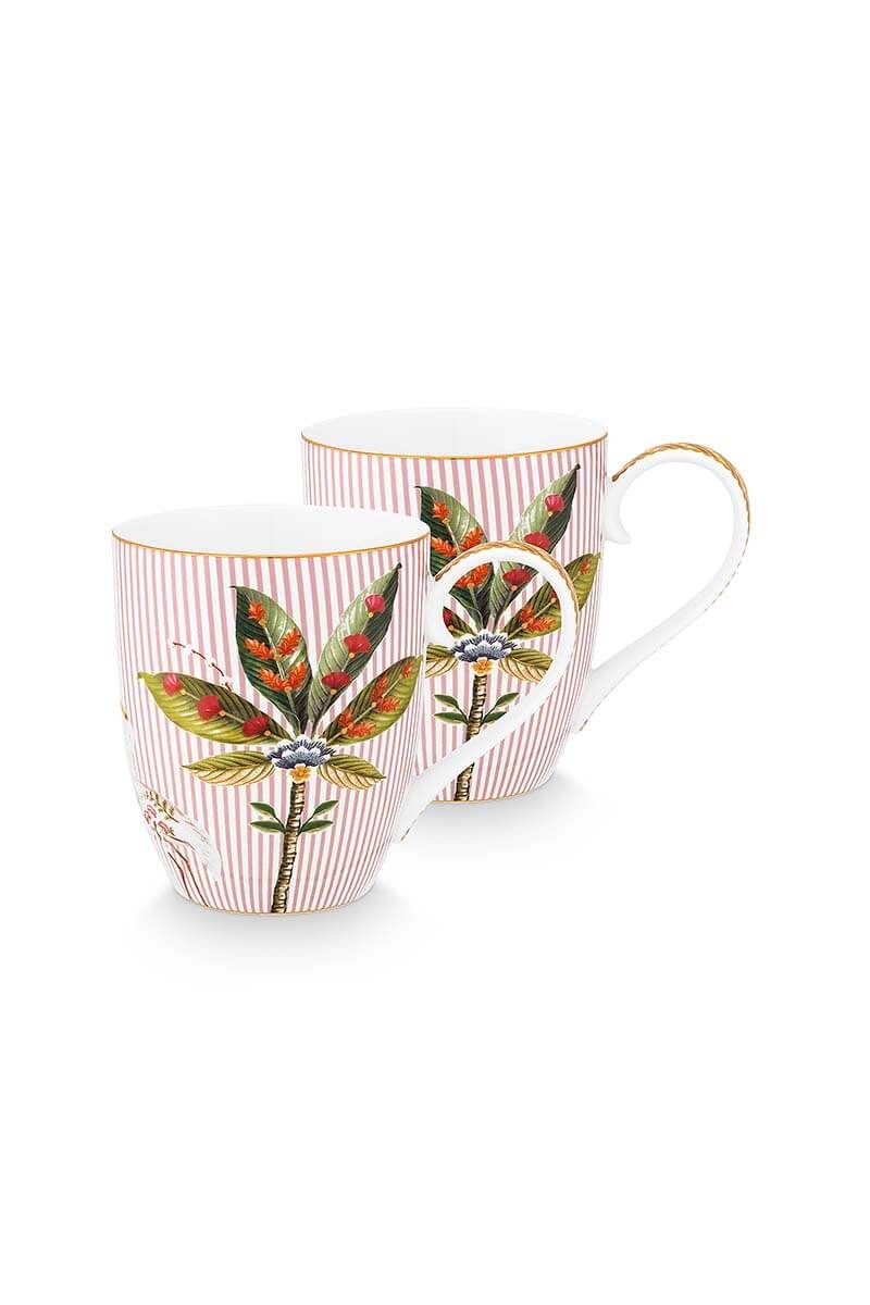 La Majorelle Set/2 Mugs XL Pink