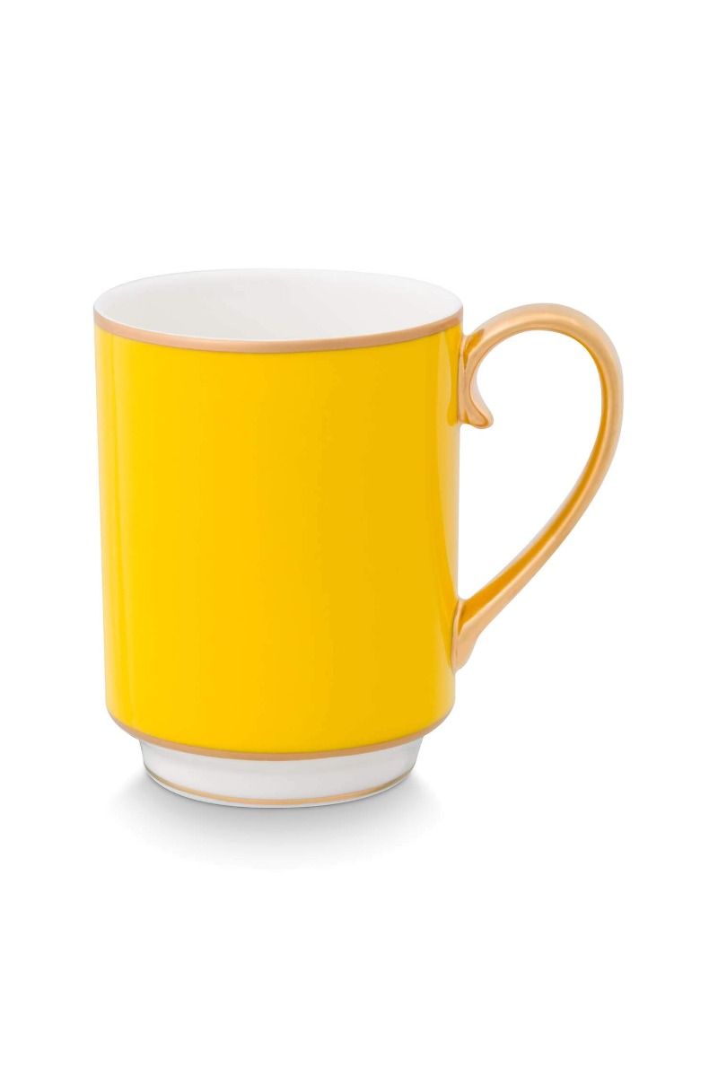 Pip Chique Tasse de Grande Taille Jaune 350ml