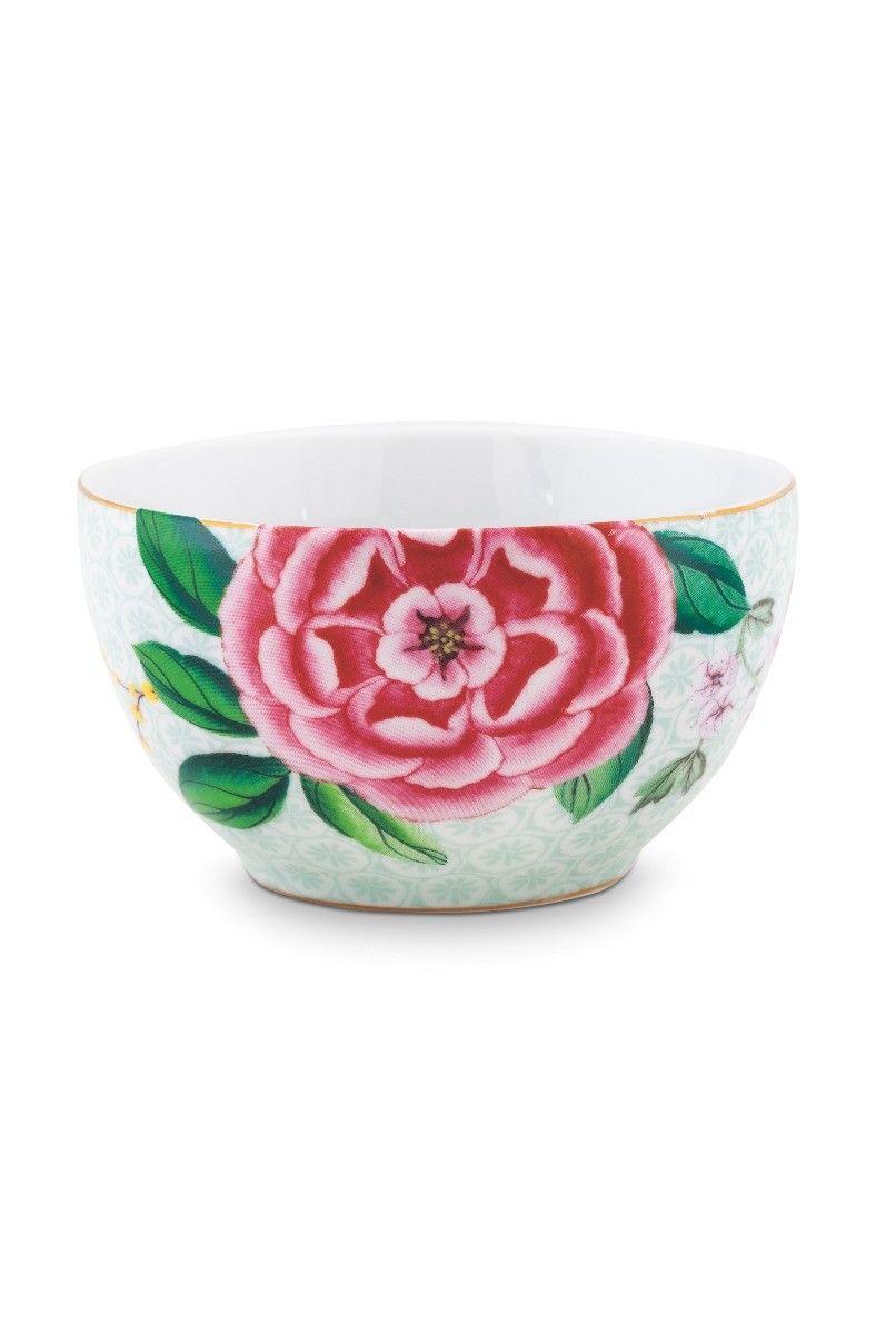 Blushing Birds Bowl small white 9.5 cm