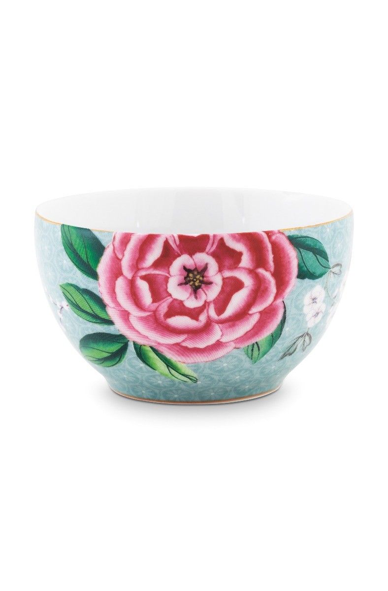 Blushing Birds Schale klein 9,5 cm blau