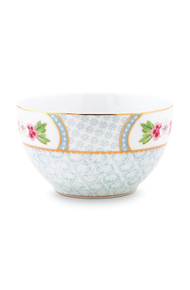 Blushing Birds Star Flower Schale 9,5 cm weiß