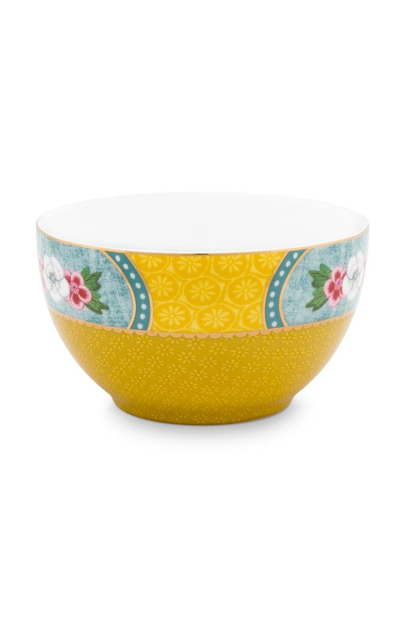 Blushing Birds Star Flower Schale Klein Gelb 9.5 cm