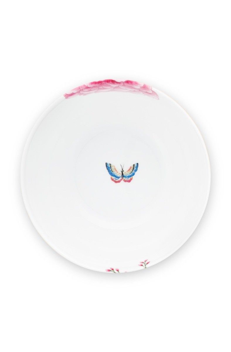 Blushing Birds Bowl Yellow 12 cm