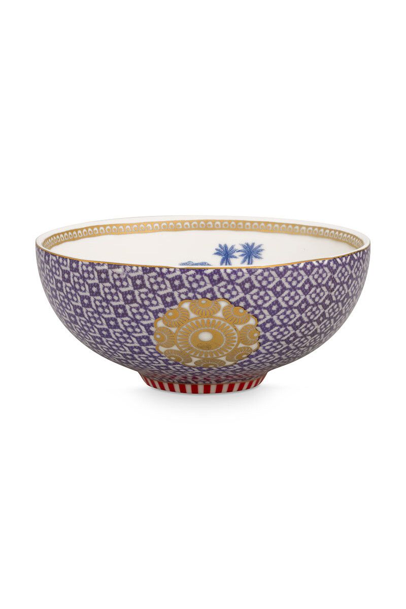 Heritage Kom Tegels Blauw 11 cm