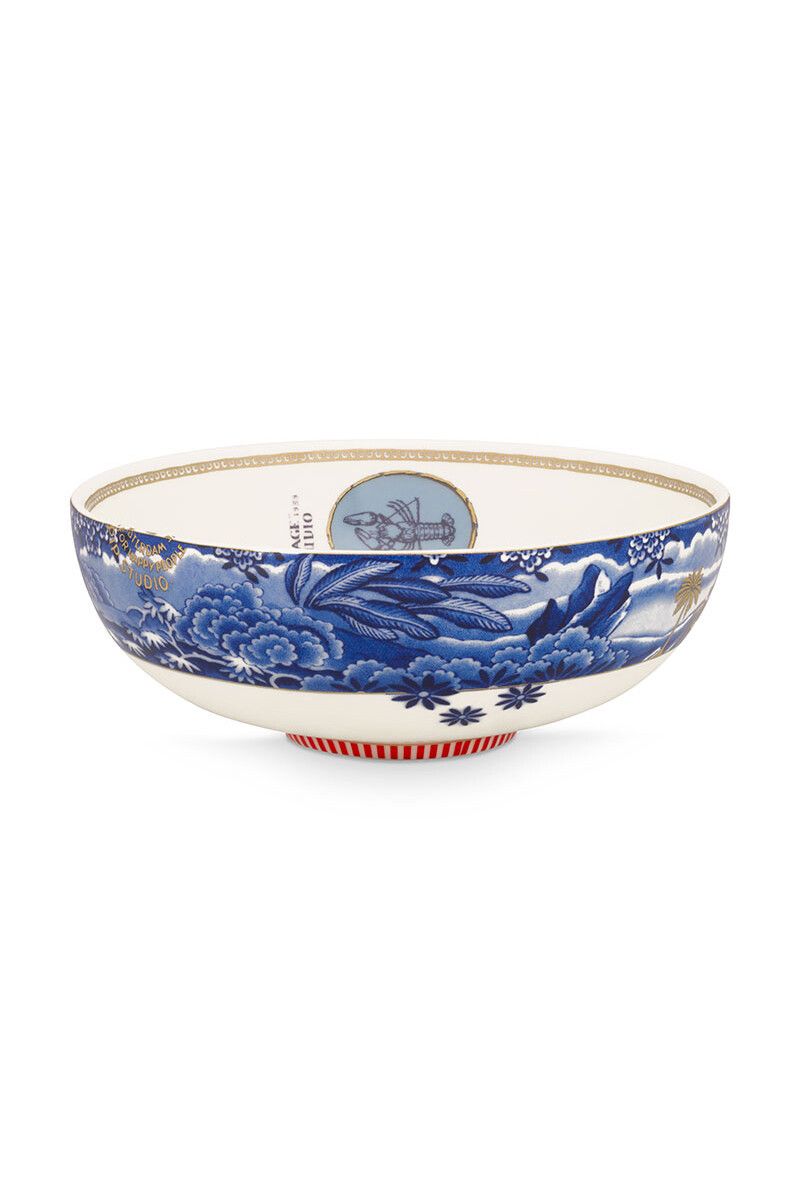 Heritage Kom Grens Blauw 20 cm
