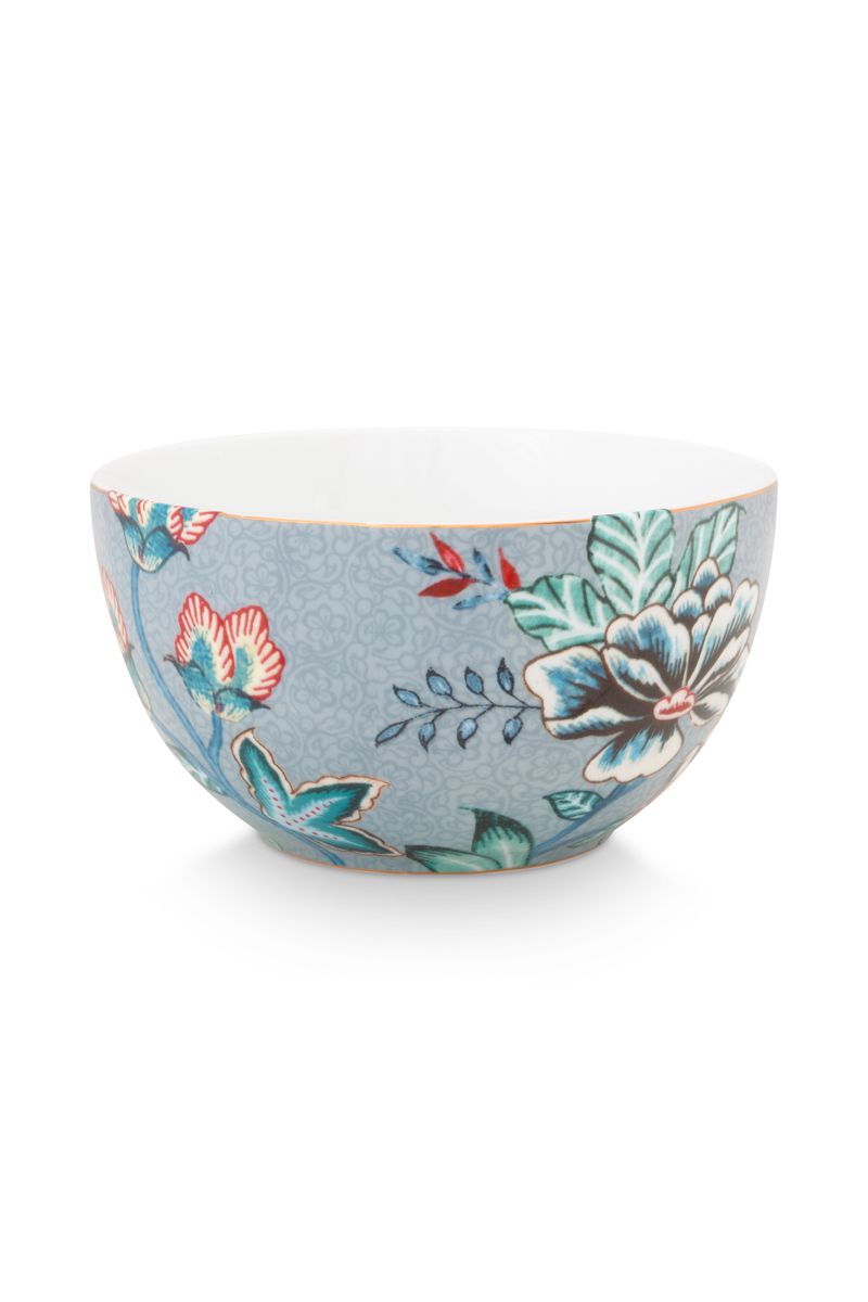 Flower Festival Bowl Light Blue 12 cm