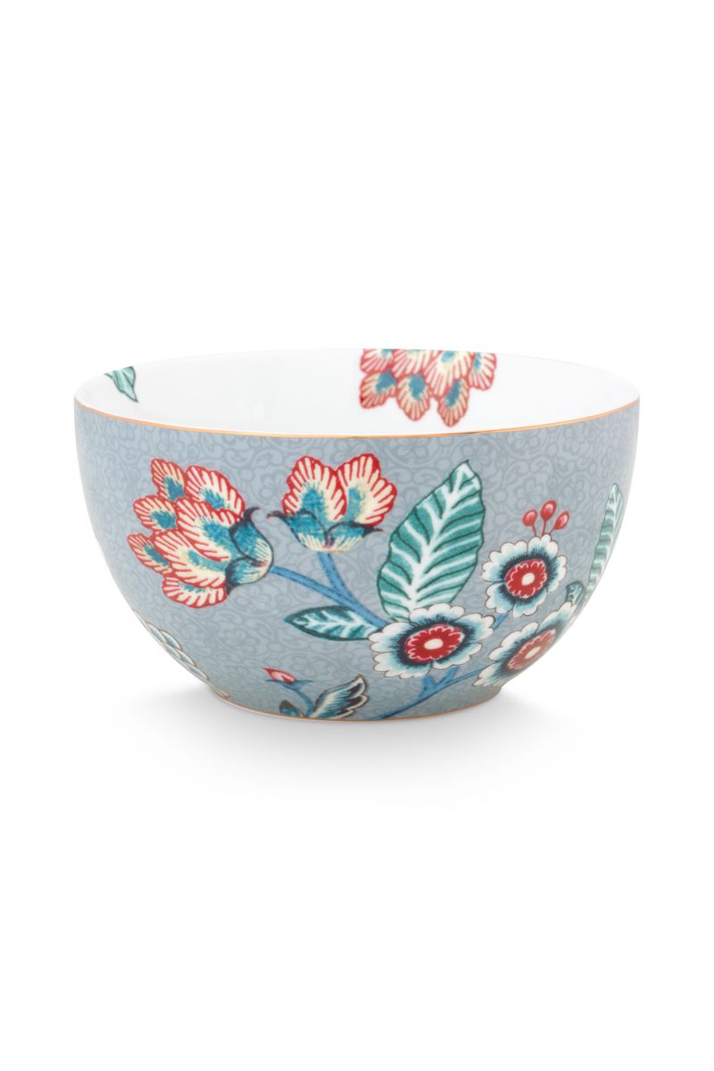 Flower Festival Bowl Light Blue 12 cm