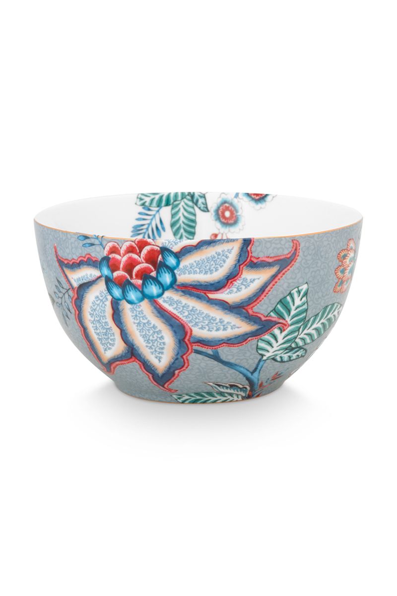 Flower Festival Bowl Light Blue 15 cm