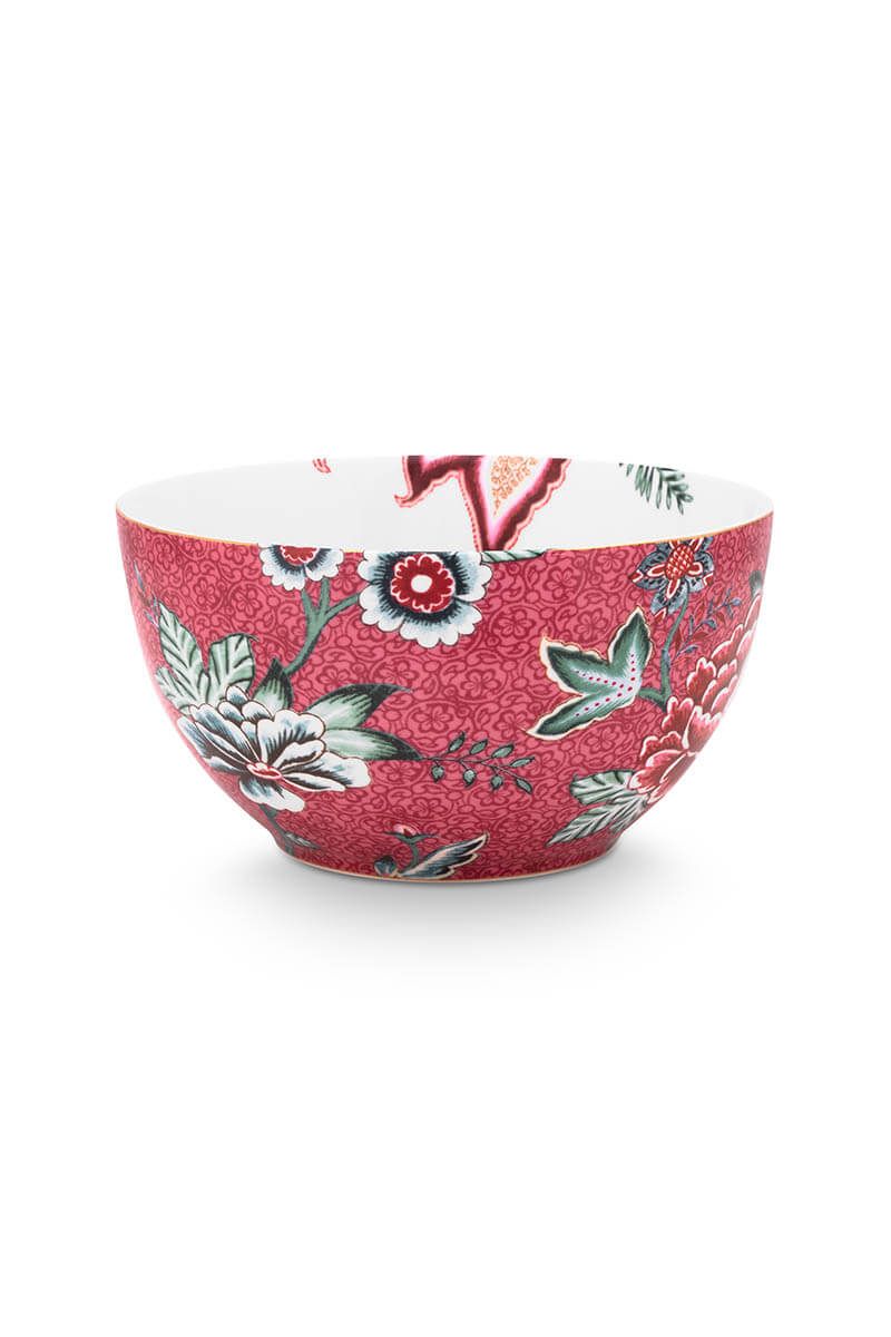 Flower Festival Bowl Dark Pink 15 cm