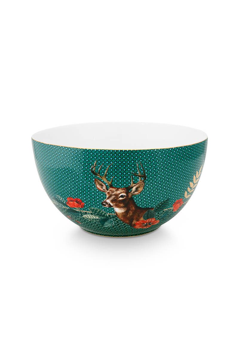 Winter Wonderland Bowl Green 18 cm