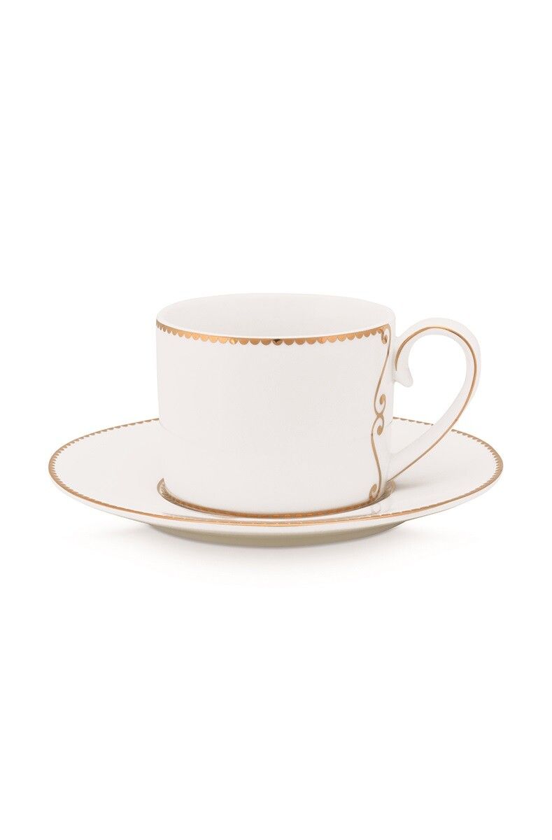 Love Birds Espresso Tasse & Untertasse Weiß