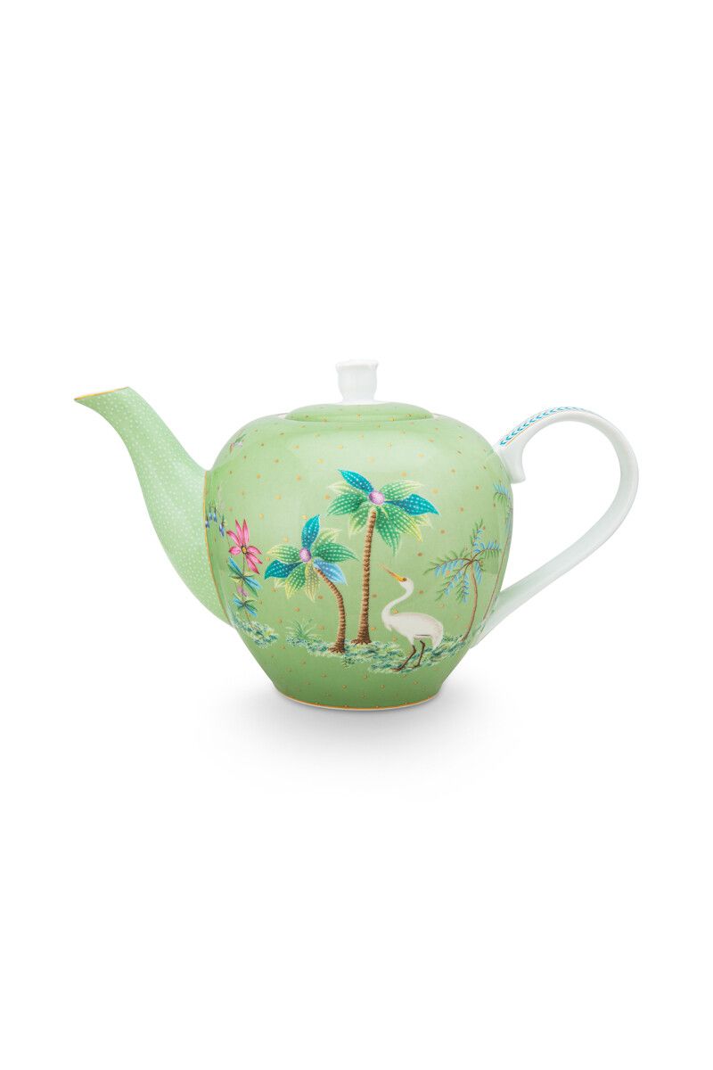 Théière de Petite Taille Jolie en Coloris Vert