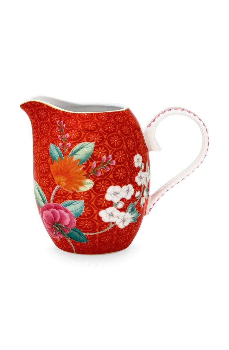 Blushing Birds Jug Small Red