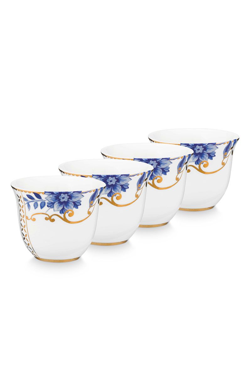 Chaffe Tasse Set/4 Royal White
