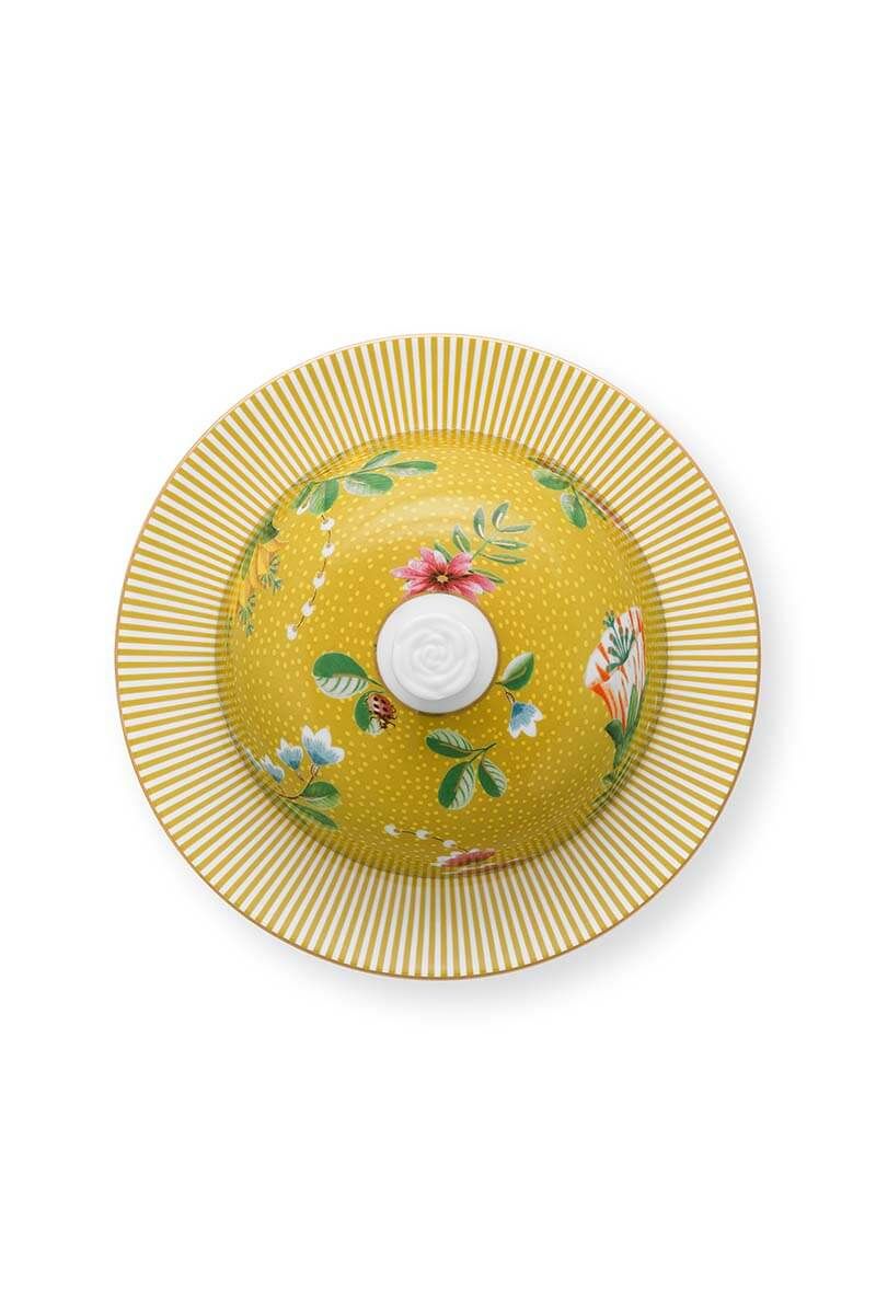 La Majorelle Butter Dish Round Yellow