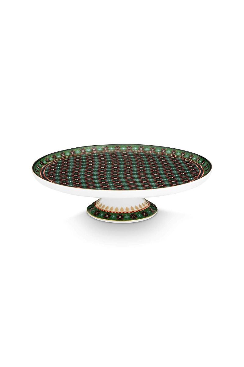 Plateau à Gâteaux de Petite Taille Clover Vert 21cm