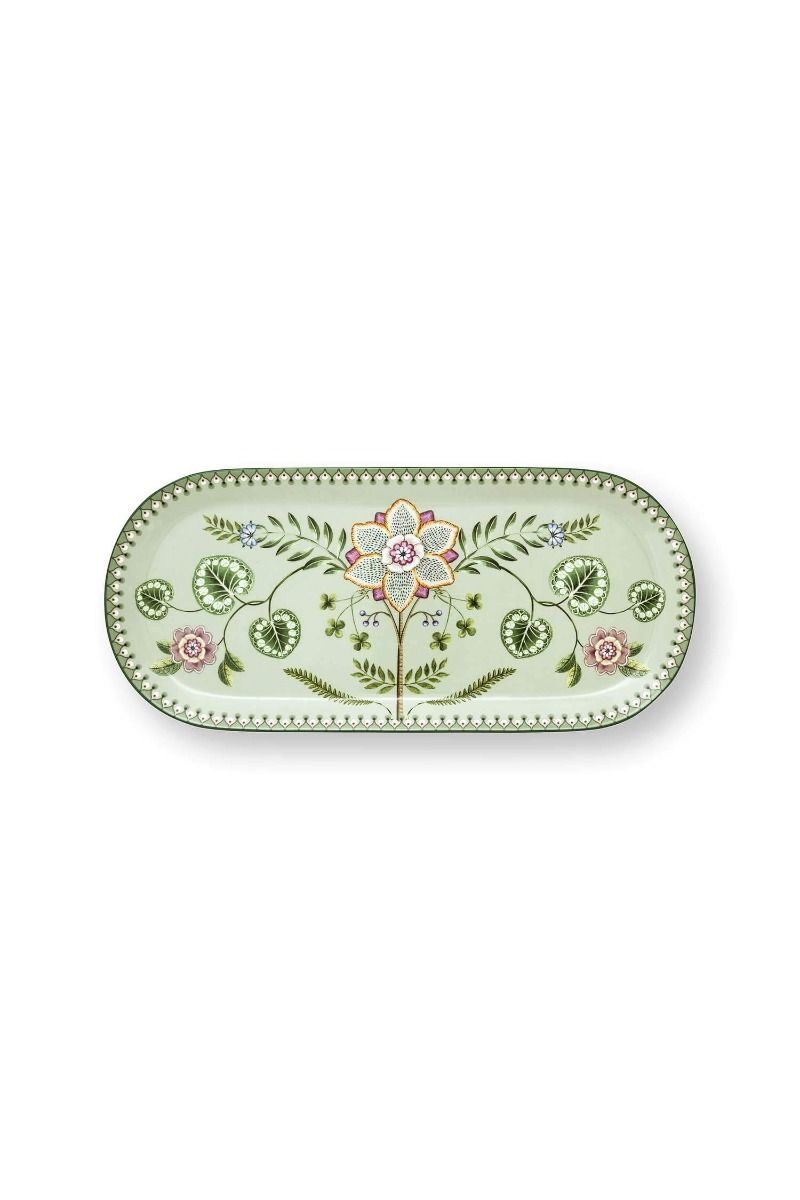 Plateau à Gâteaux Rectangulaire Lily&Lotus Vert Clair