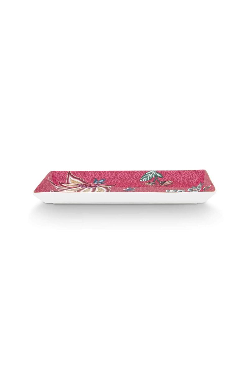 Oriental Flower Festival Set/6 Sushi Dark pink