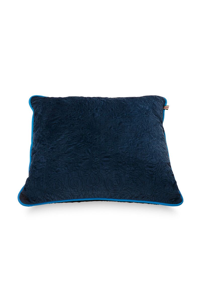 Sierkussen Quilted Donkerblauw