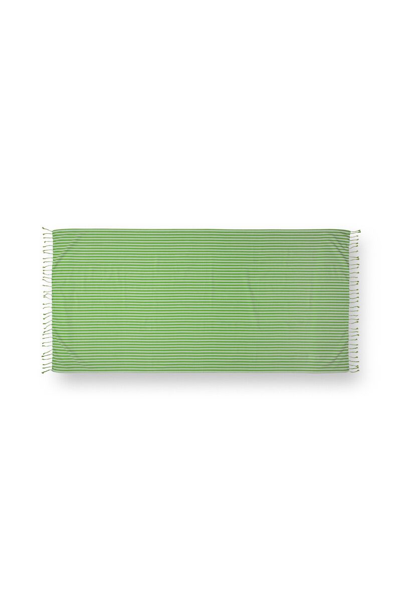 Hamam-Handtuch Sumo Stripe Grün
