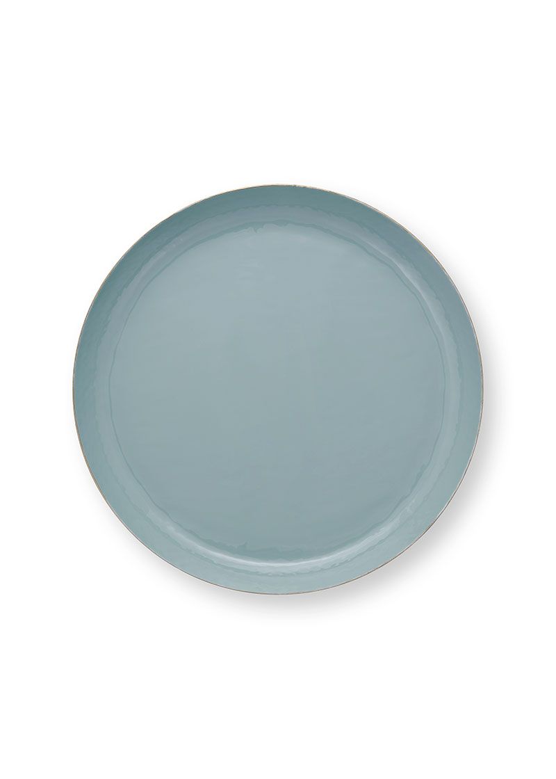 Schaal Geëmailleerd Blauw 40 Cm